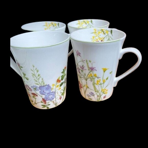 Mikasa Wildflower Turnnowsky Bone China Dinnerware Set Bowls, Mugs & Plates New - Picture 4 of 4